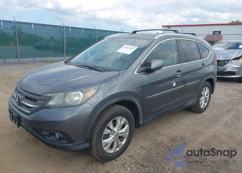 2013 Honda Cr-V Ex-L z USA, uszkodzony, nr VIN 2HKRM4H75DH613356